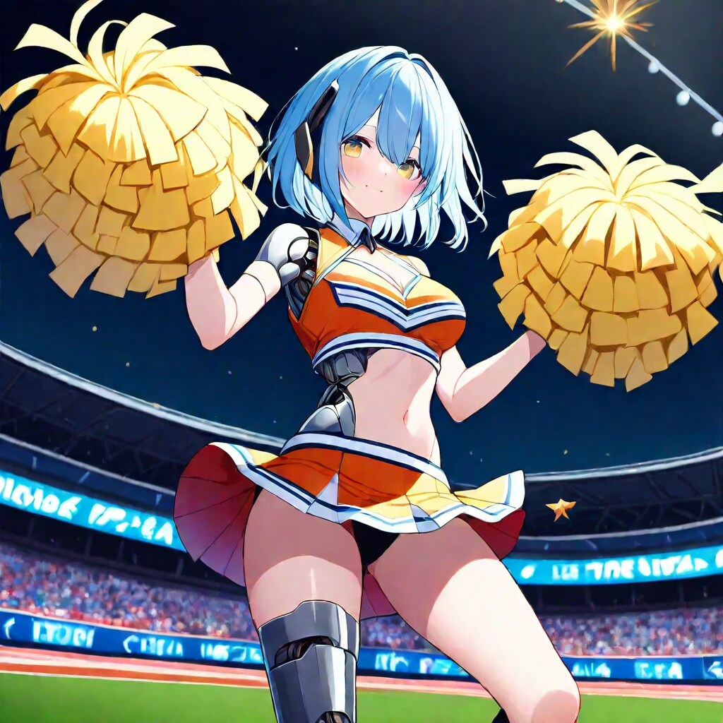 ロボのチアガール
