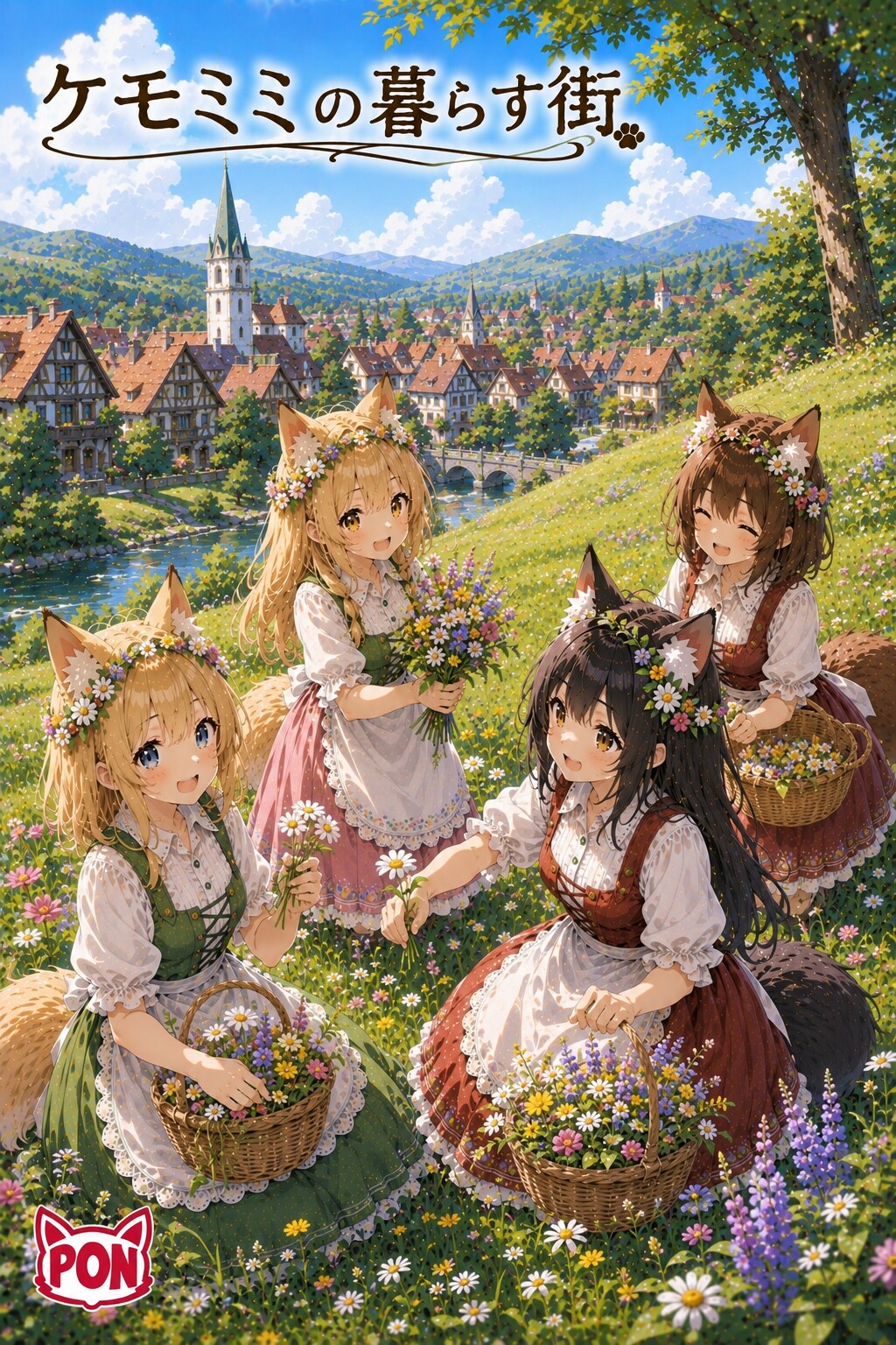ケモミミの暮らす街