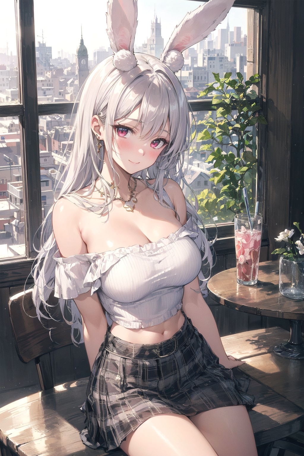 オシャレなカフェなのです🐰☕