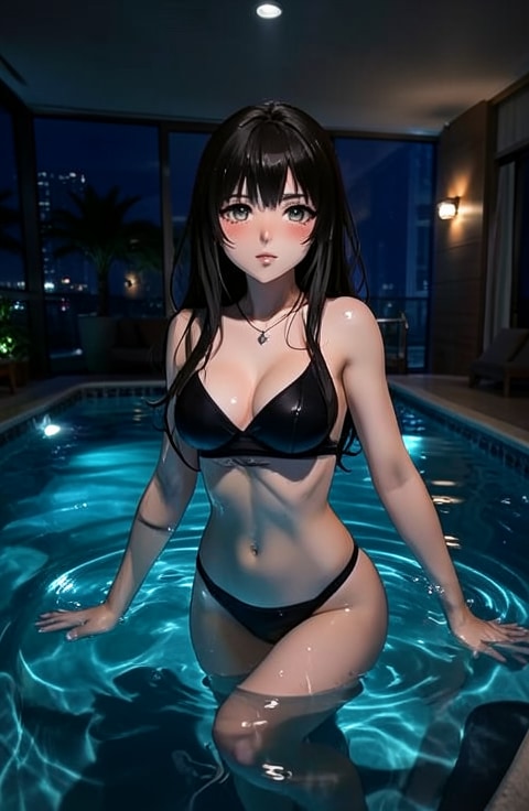 ２　ナイトプールの少女がヤバイ！
