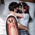だいしゅきホールド💕脚でグッ！グッ！って押さえつけてる💕たっぷり搾り取り尽くしても瞬間リチャージ💕無限に中出しさせられるフォロワーくん💕中出しされながら寝落ち💕起きてもまだ射精してる💕💕 12枚目