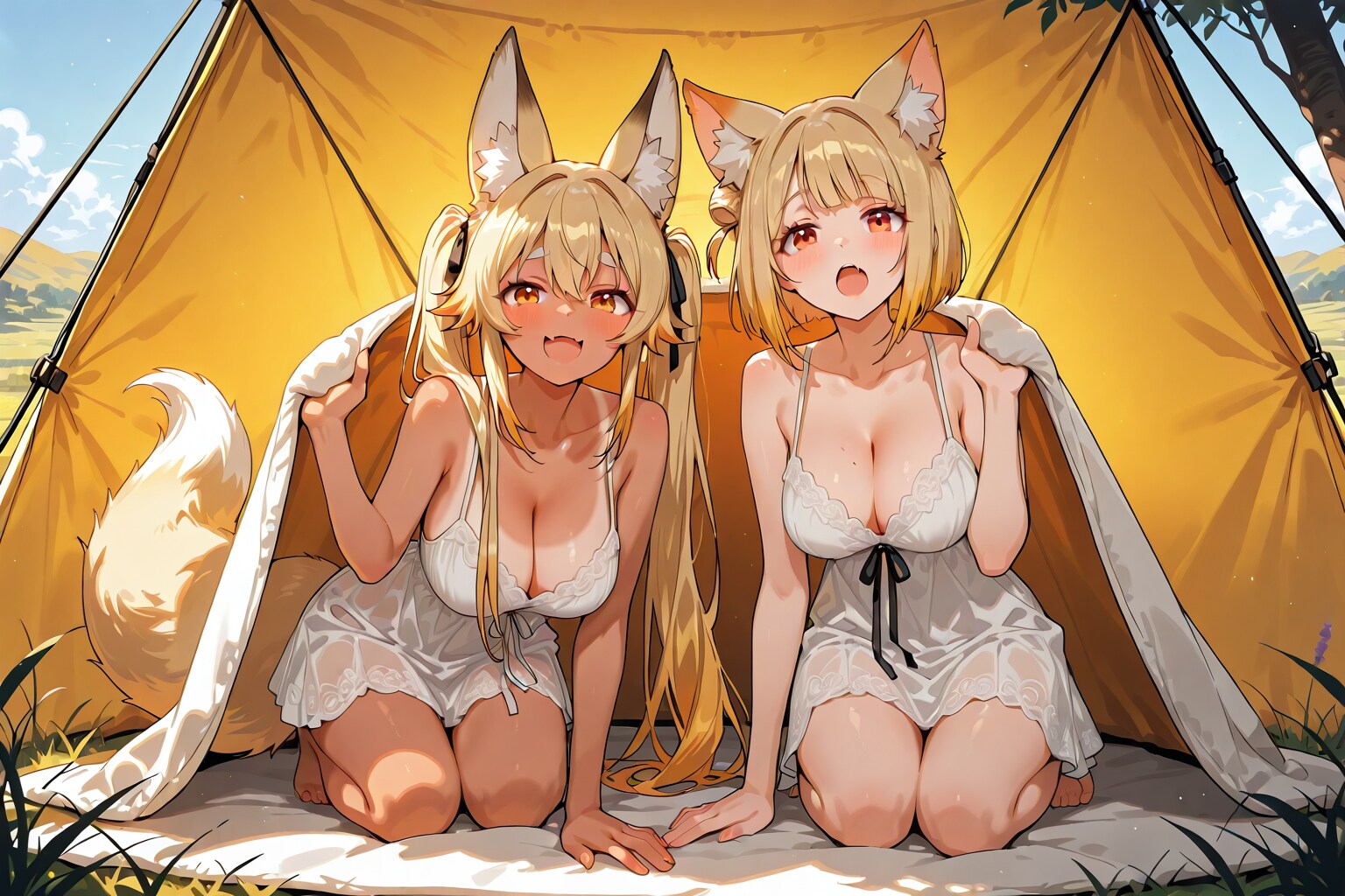 このテントで大丈夫かな？