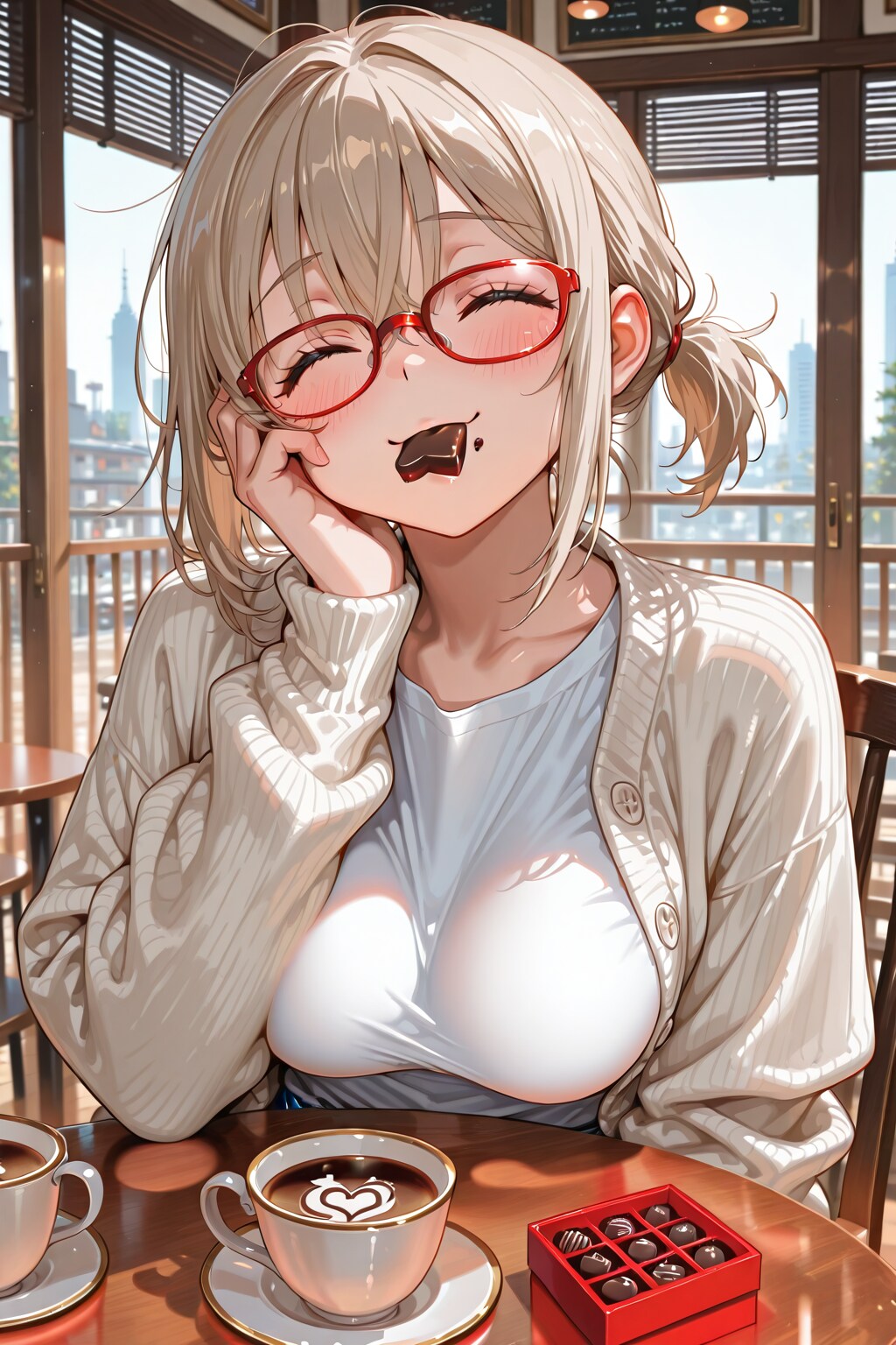 チョコおいひ〜 | の人気AIイラスト・グラビア