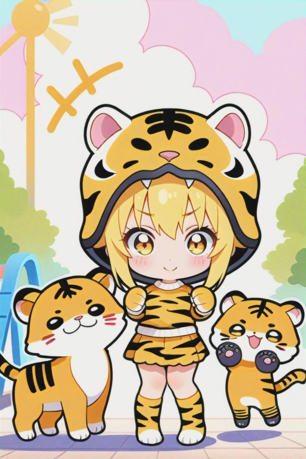 虎娘ちゃんをよろしくね🐯