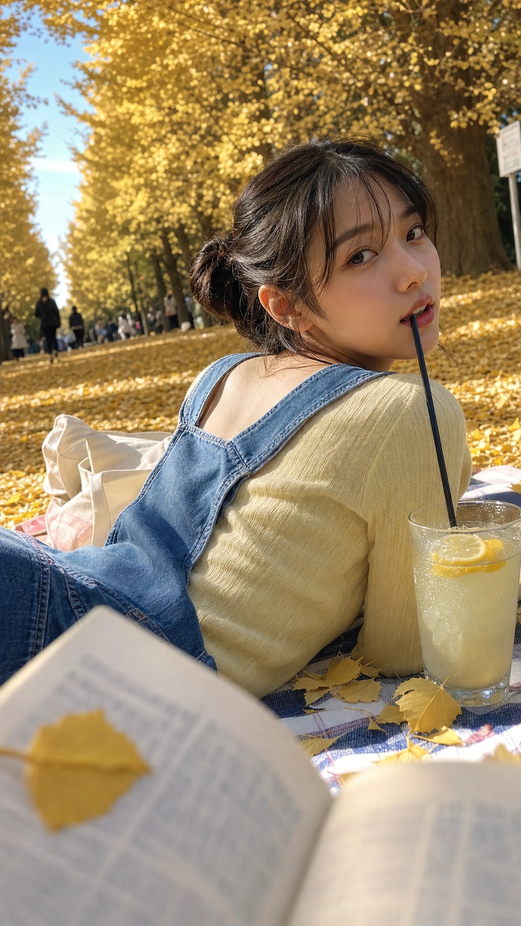 Lemon Soda and Late Autumn Pages