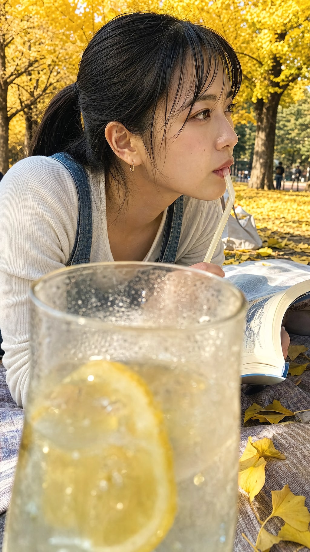 Lemon Soda and Late Autumn Pages