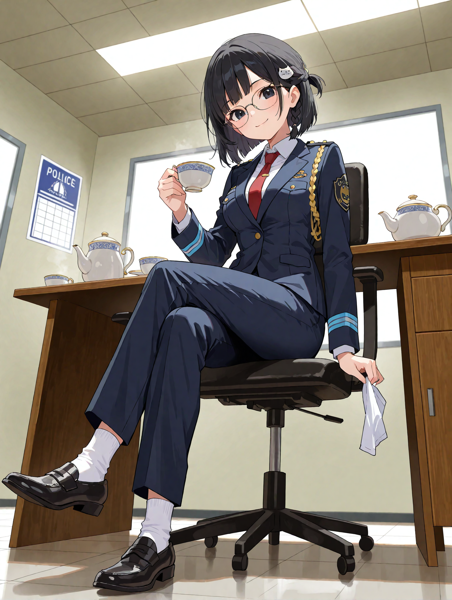 〇下〇京のマネ？をしようとした凜猫ちゃん