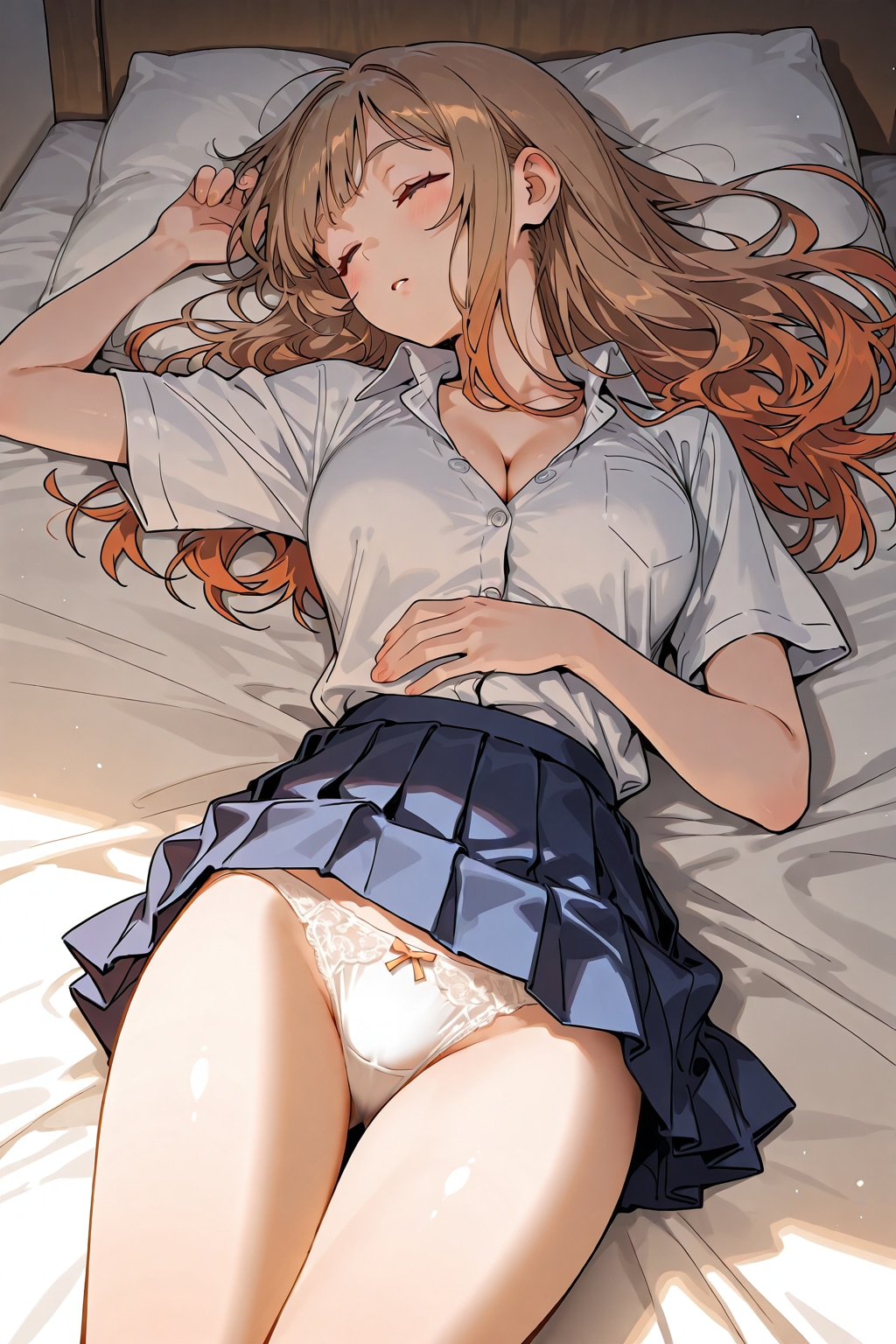 油断した寝