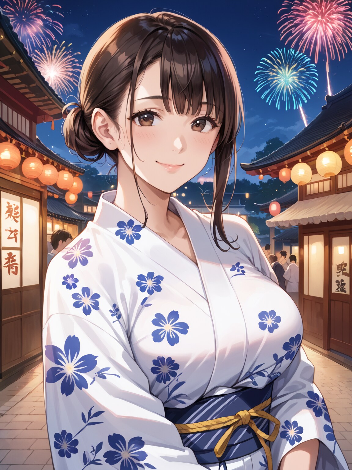 夏祭り | の人気AIイラスト・グラビア