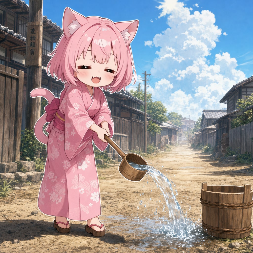 今日は打ち水の日