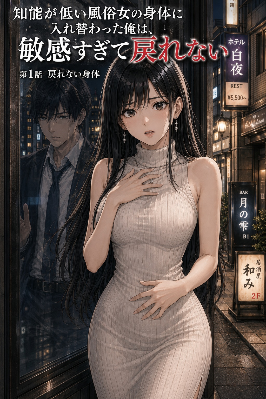知能が低い風俗女の身体に入れ替わった俺は、敏感すぎて戻れない 第1話 戻れない身体