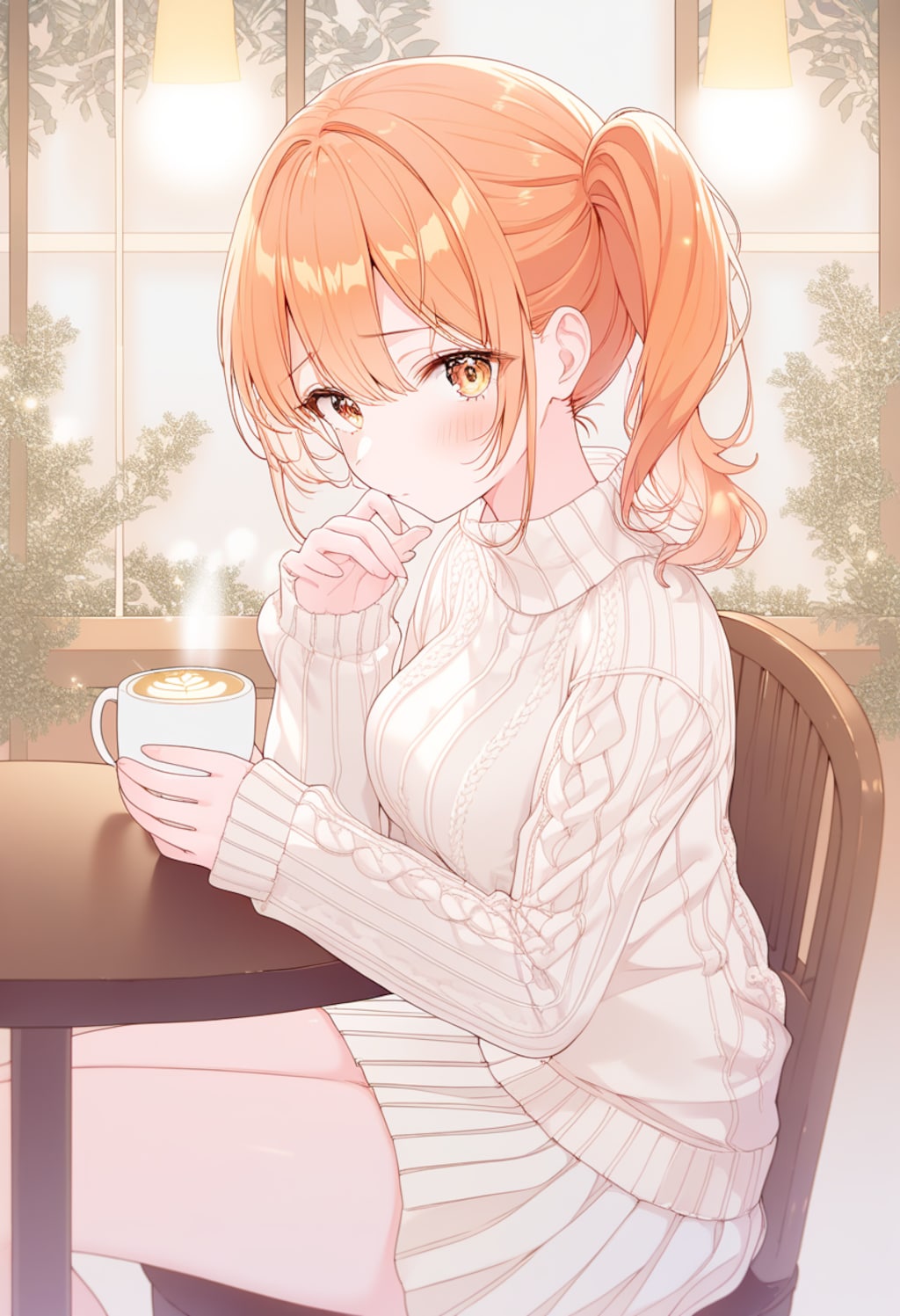 カフェラテでも飲みませんか？