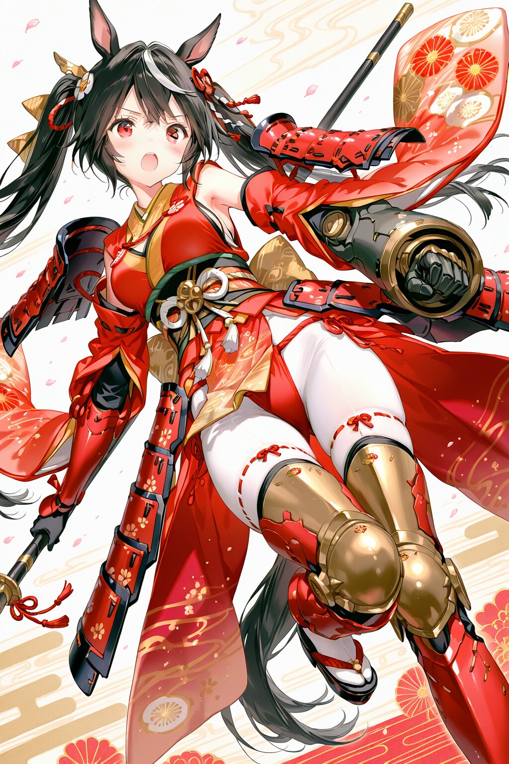 メカ振袖アーマードウマ乙女
