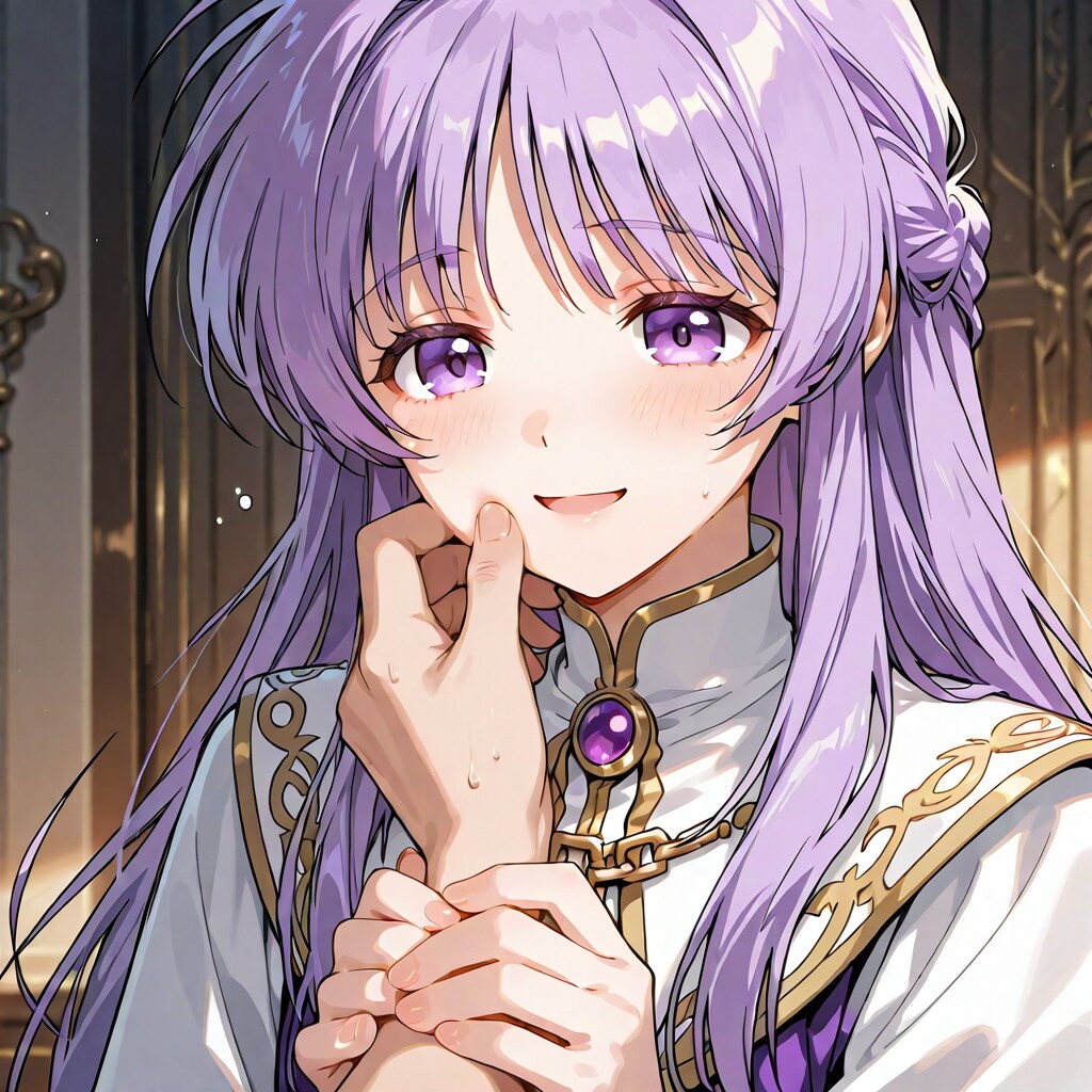 her soothing smile,
