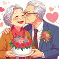 今年も記念日を迎える良い夫婦（めおと） 2枚目