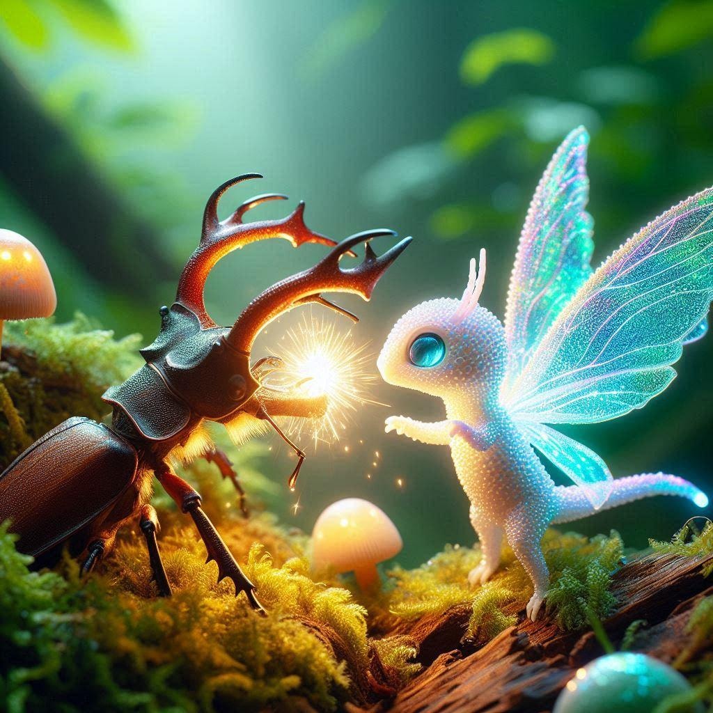 キングカブトムシvsフェアリードラゴン