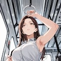 脇見せお姉さん（腋毛差分有り） 2枚目