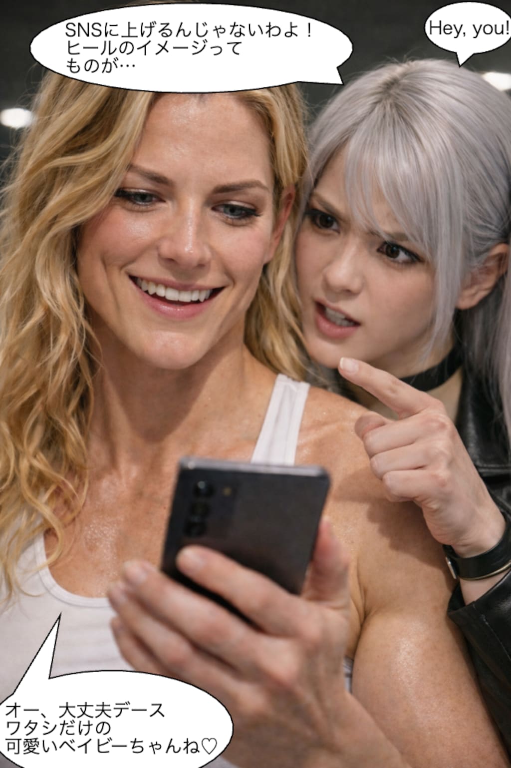 趣味が合った2人