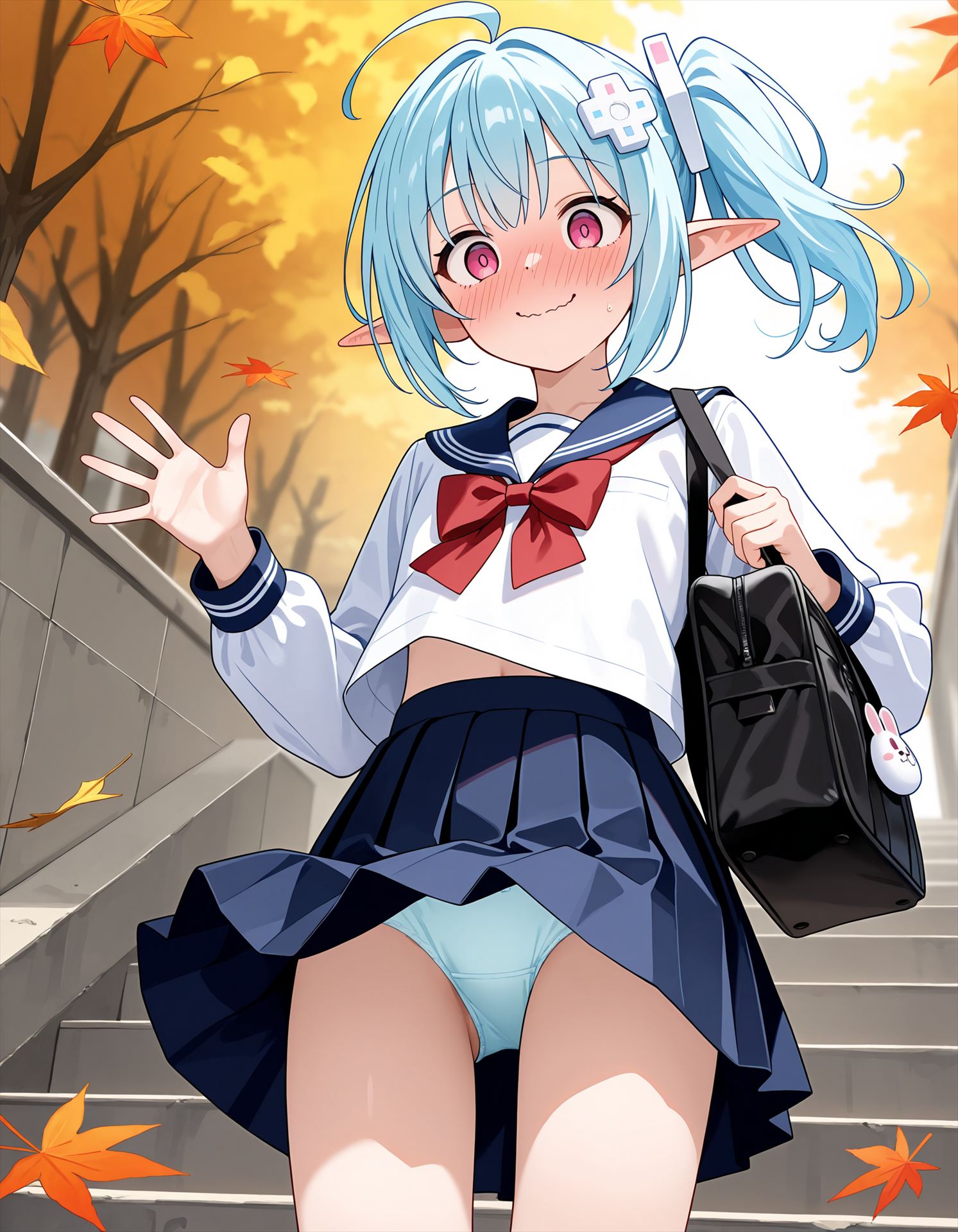 風のいたずら（下上右左）