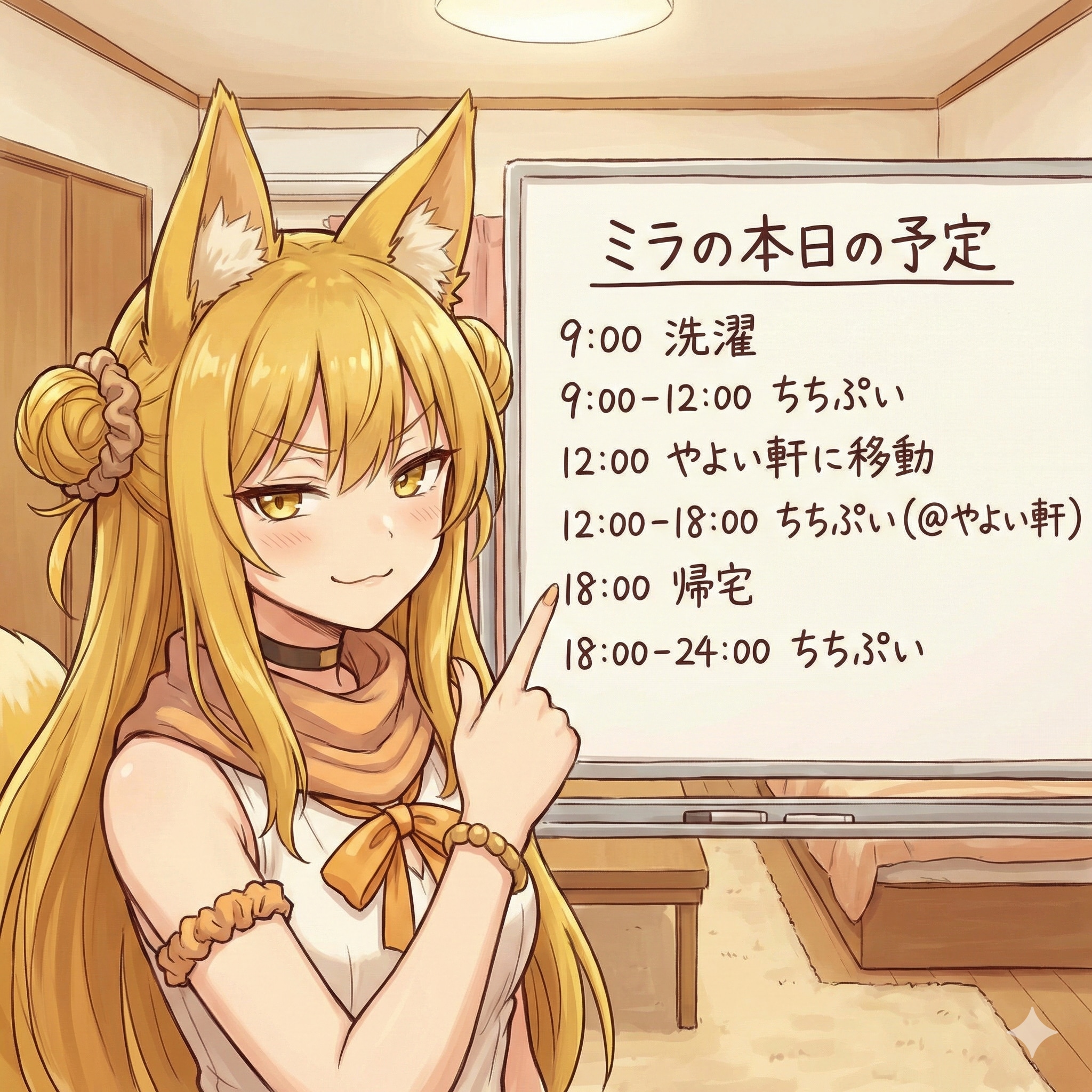 今日の予定