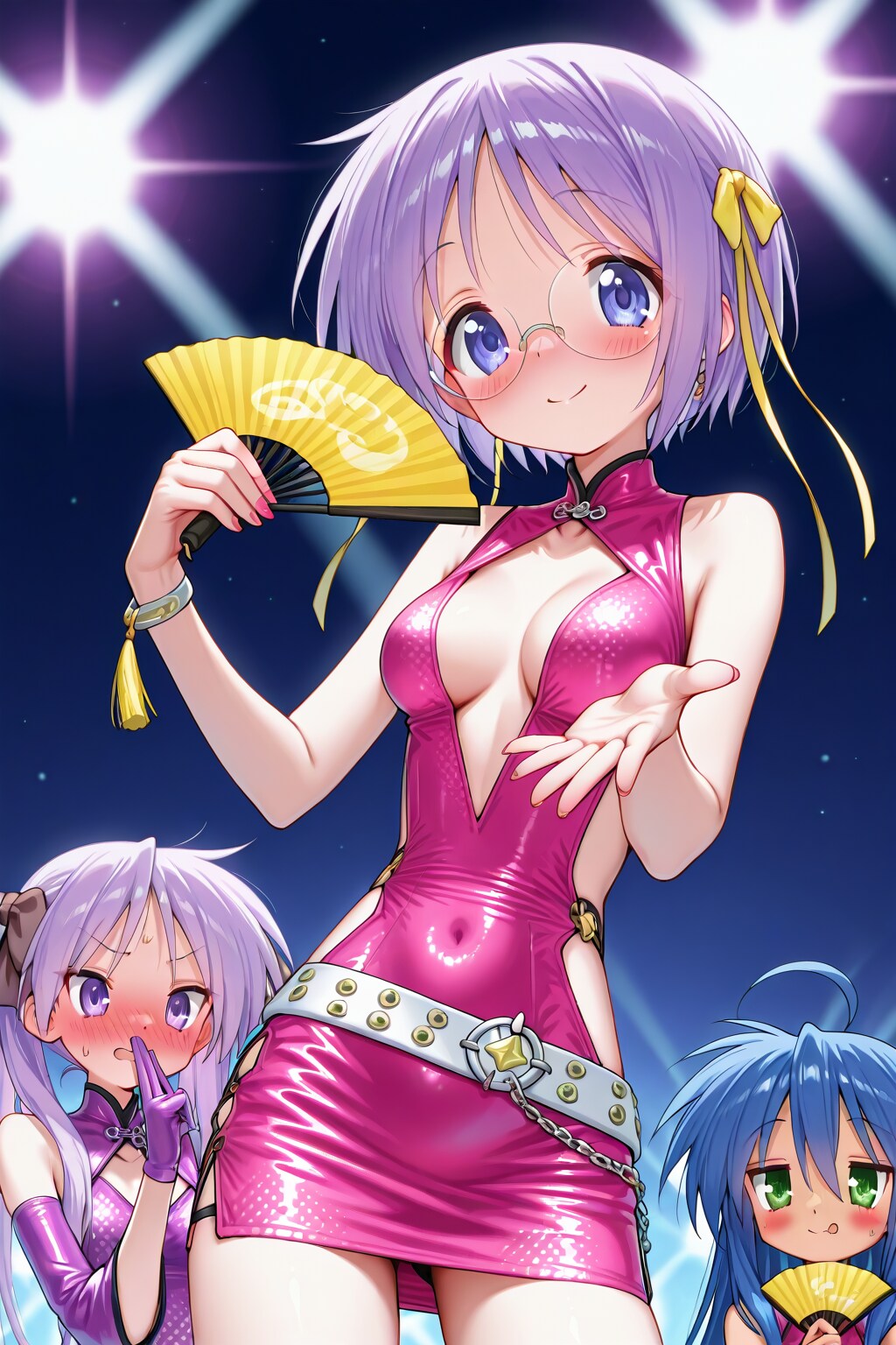 【ジュリアナらき☆すた】みゆきさんの眼鏡借りたけど、似合うかな？