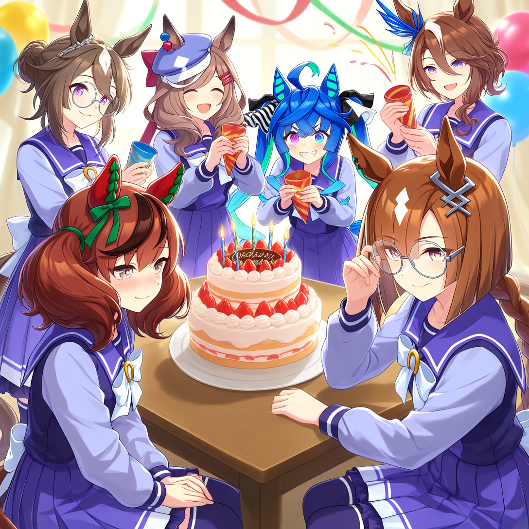 4/16　お誕生日ウマ娘 | の人気AIイラスト・グラビア