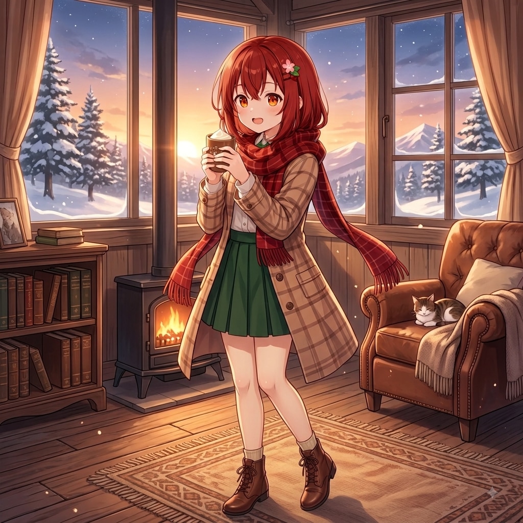 おはよう(紅咲) | の人気AIイラスト・グラビア