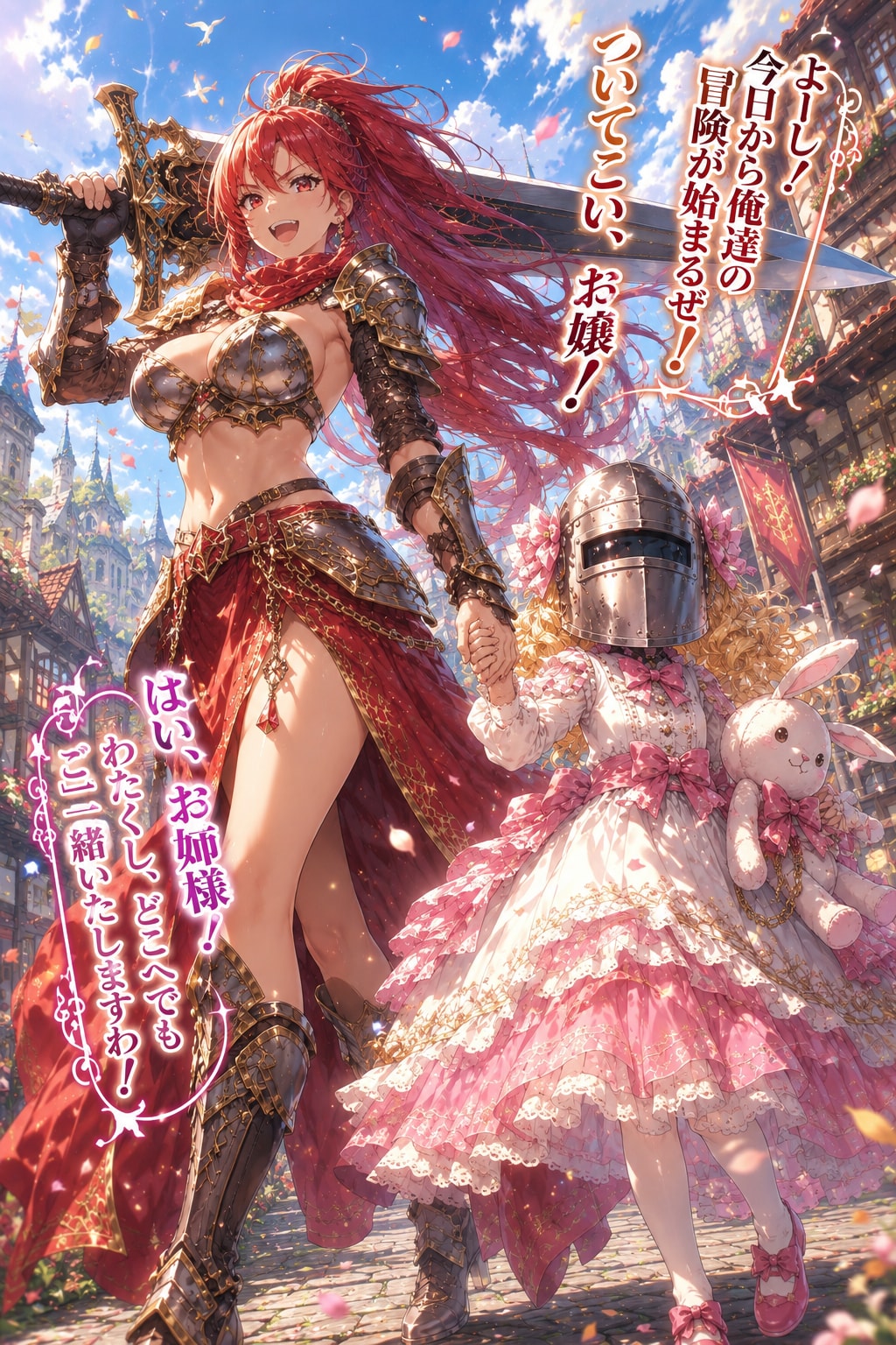 ロンスカ勇者とマスクドお嬢様