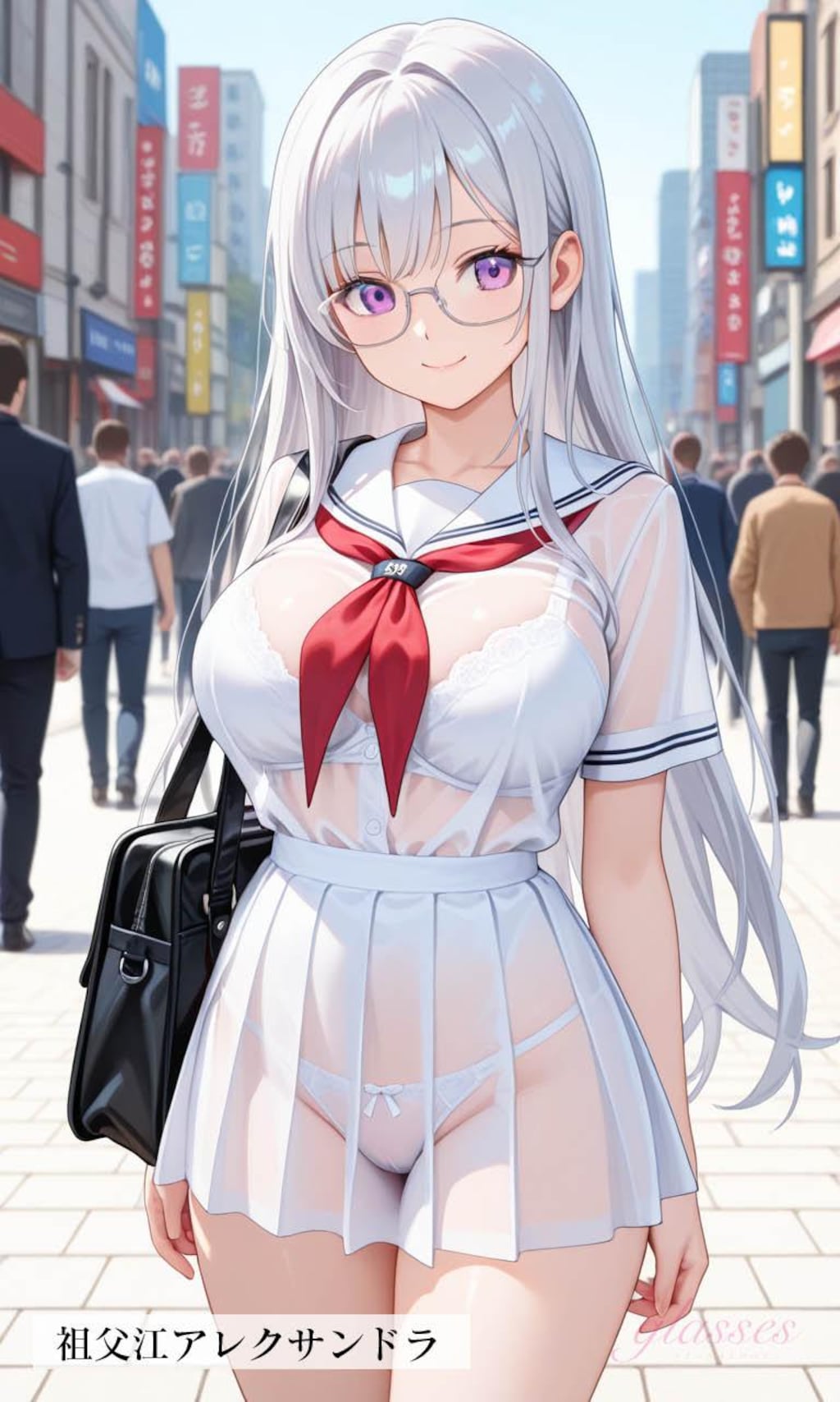 眼鏡っ子_持ってけセーラー服