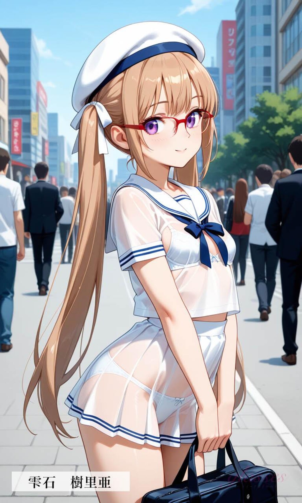 眼鏡っ子_持ってけセーラー服