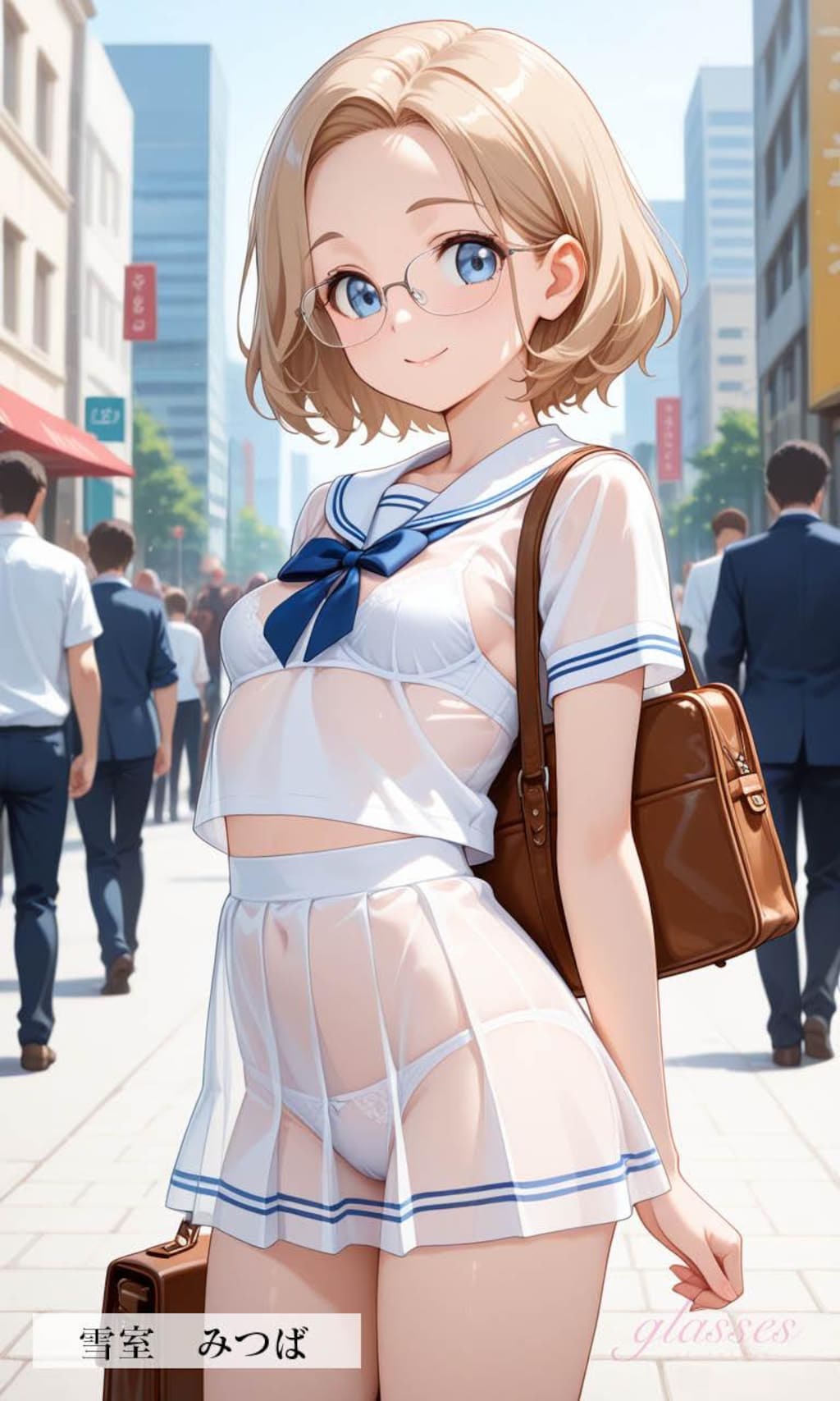 眼鏡っ子_持ってけセーラー服