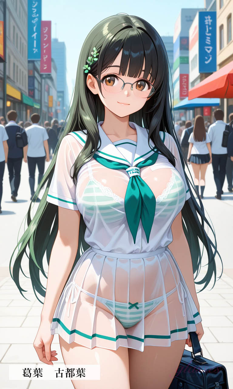 眼鏡っ子_持ってけセーラー服