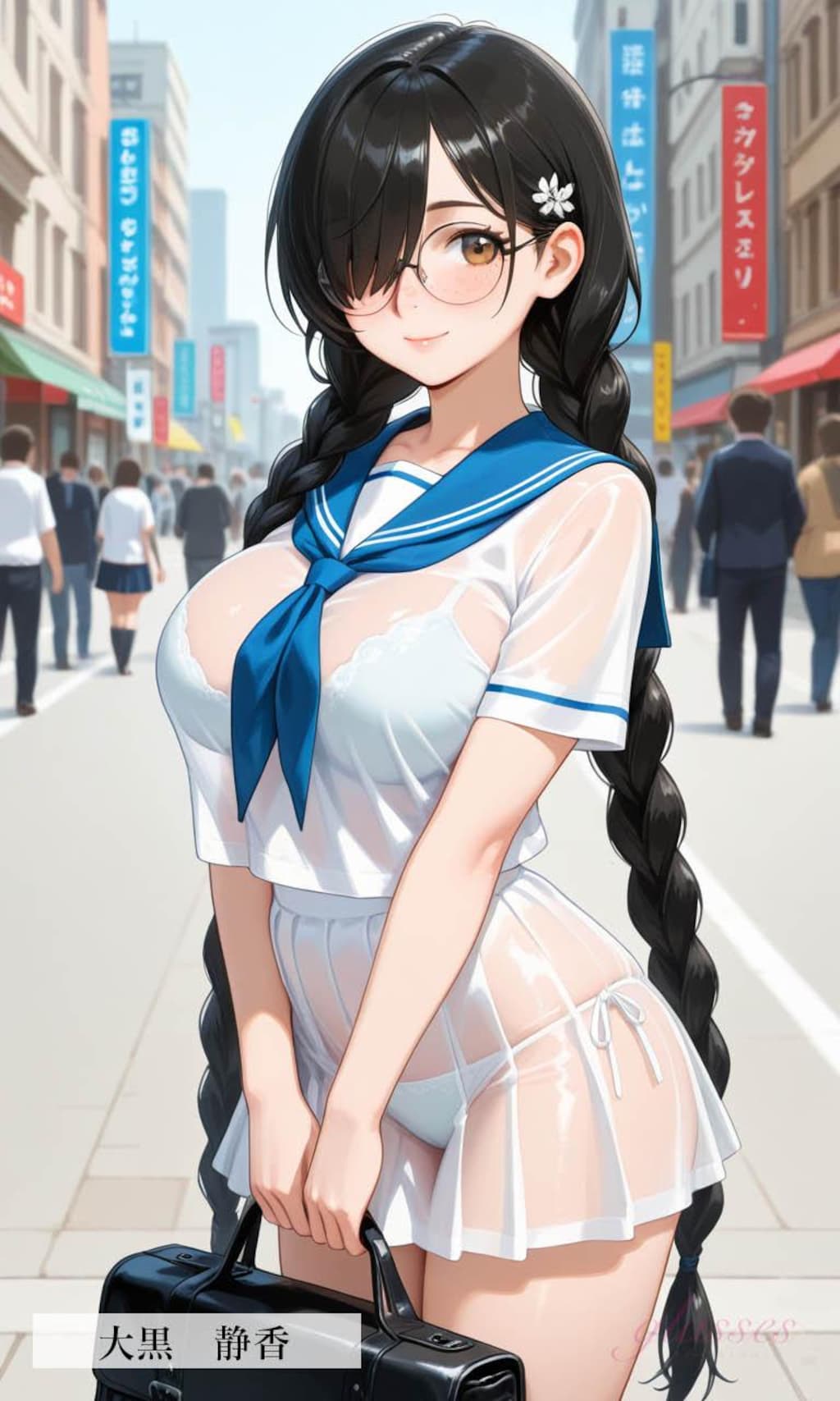 眼鏡っ子_持ってけセーラー服