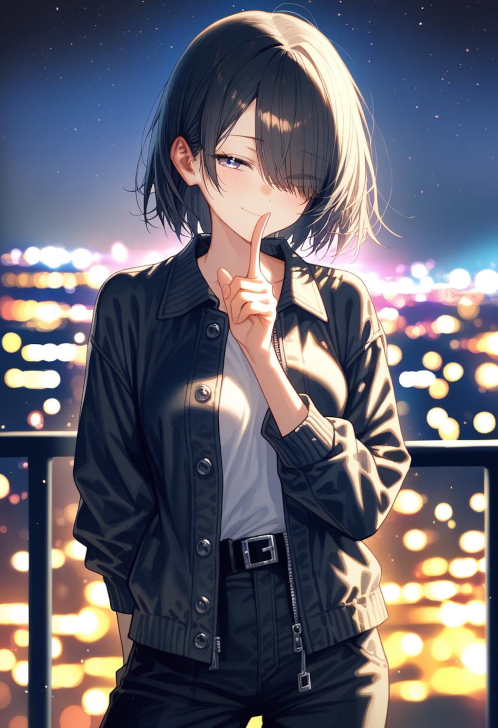 綺麗な夜景だね。
