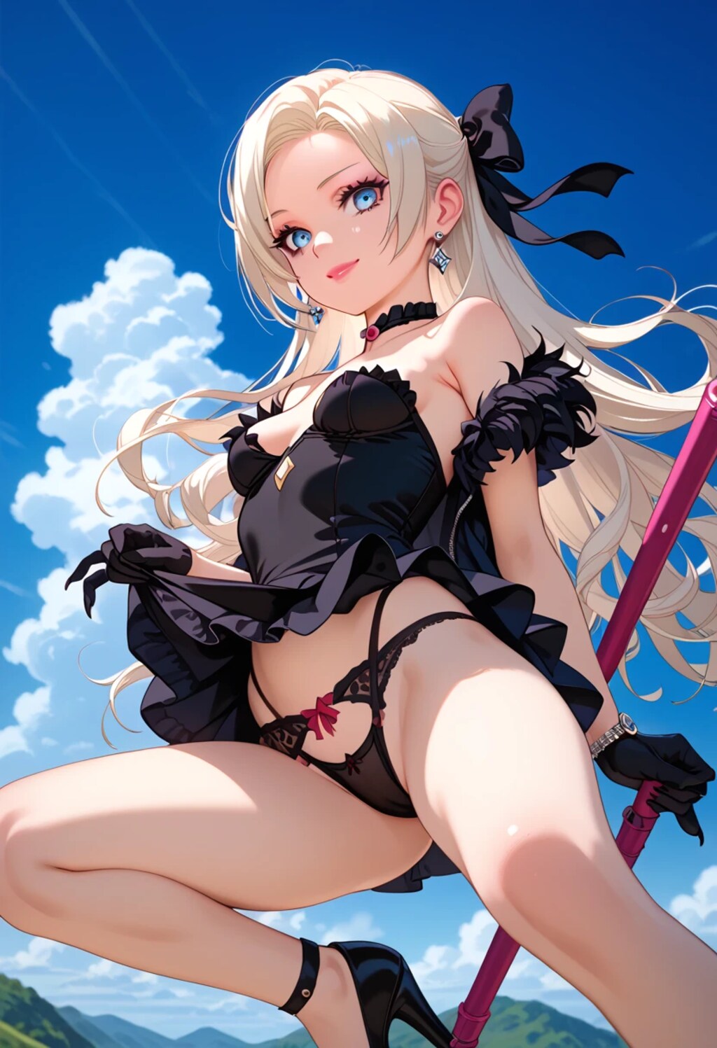 魔女に遭遇した！　戦いますか？