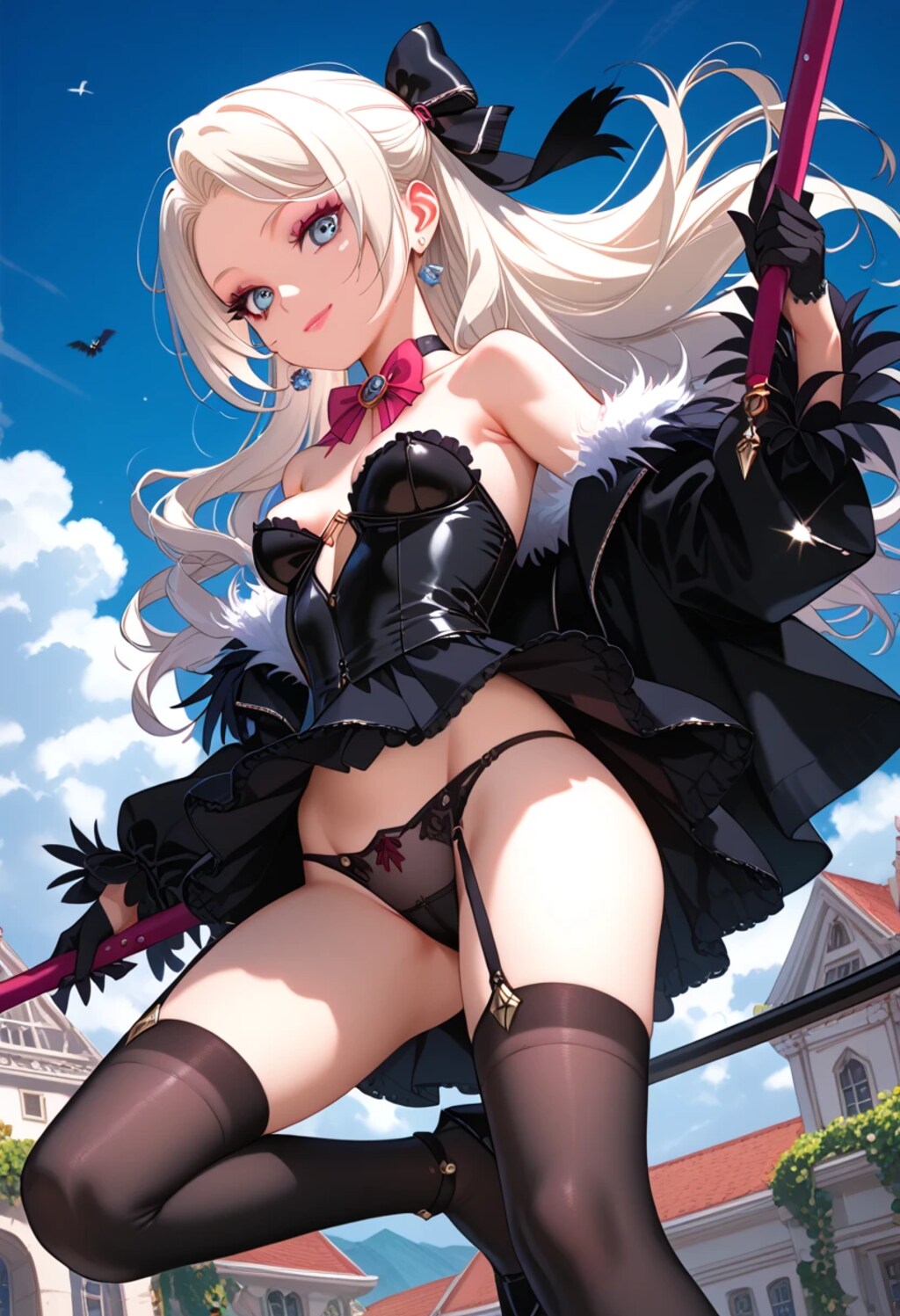 魔女に遭遇した！　戦いますか？