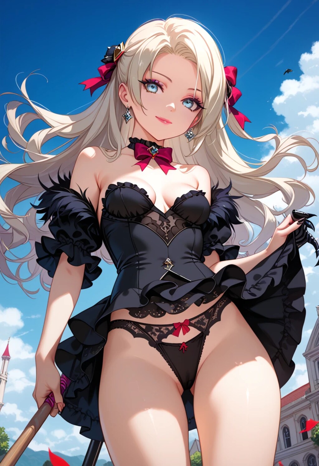 魔女に遭遇した！　戦いますか？