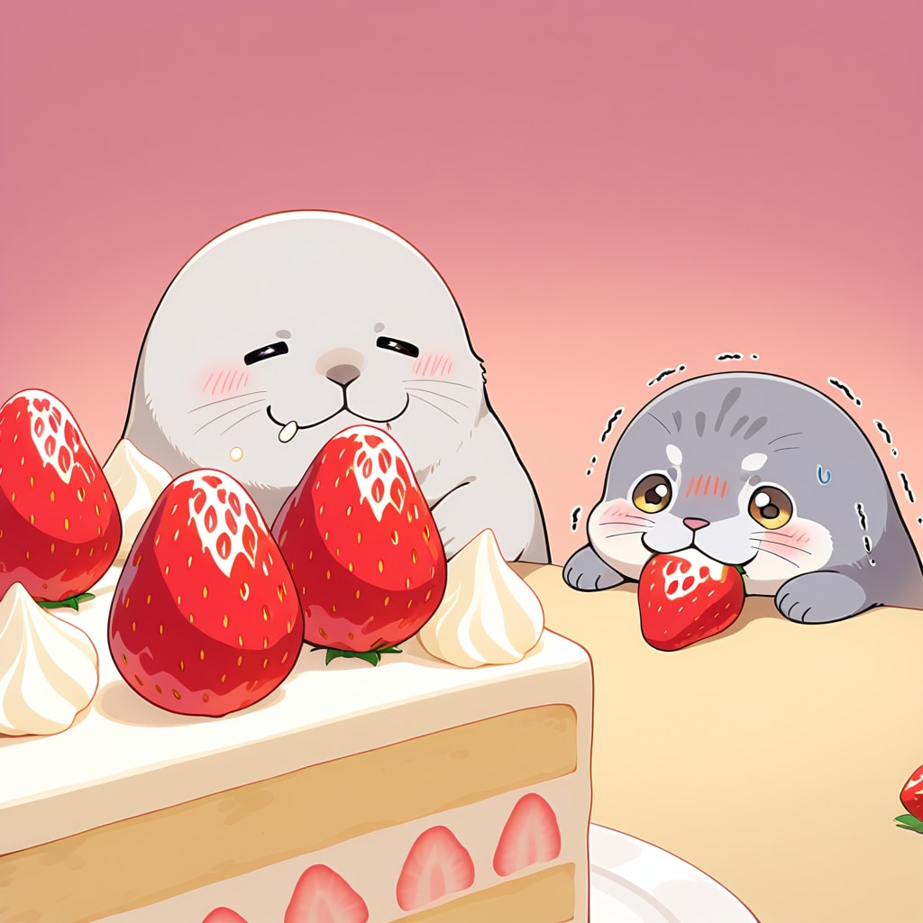 ジタバタしなかったアザラシ | の人気AIイラスト・グラビア