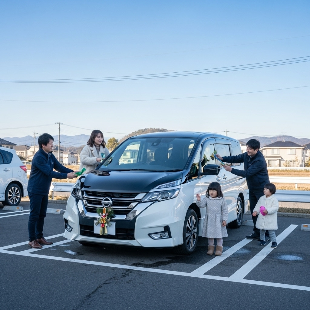 今年も一年ありがとう、家族皆で綺麗にするね