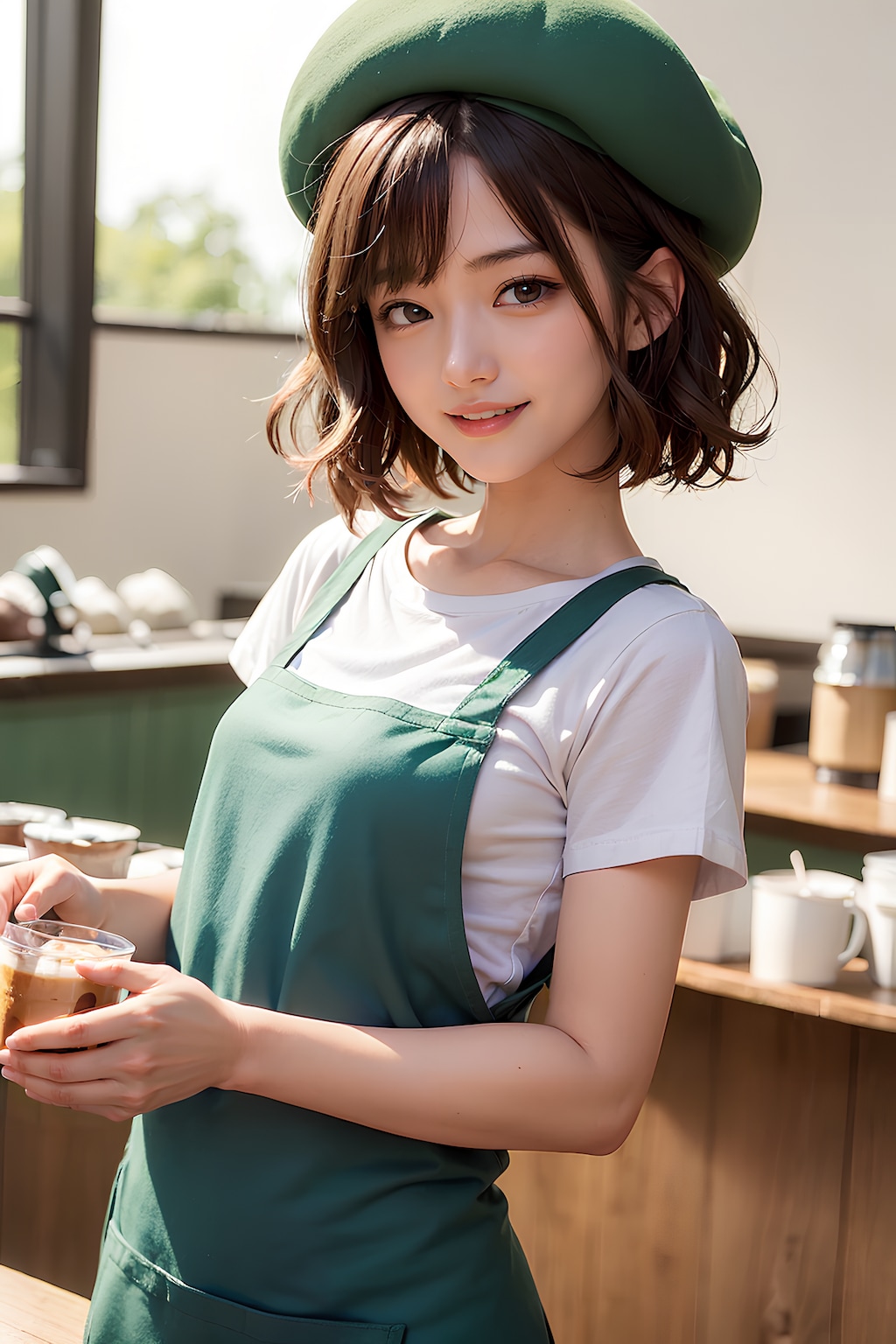 カフェ店員のまどか先生