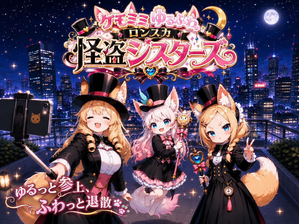 ケモミミゆるふわロンスカ怪盗シスターズ