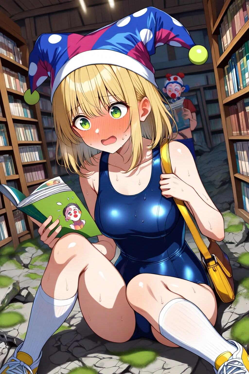 えっちな本を見つけてしまった！