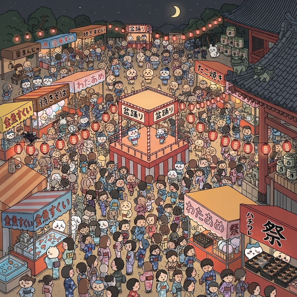 夏の祭りのひみつ