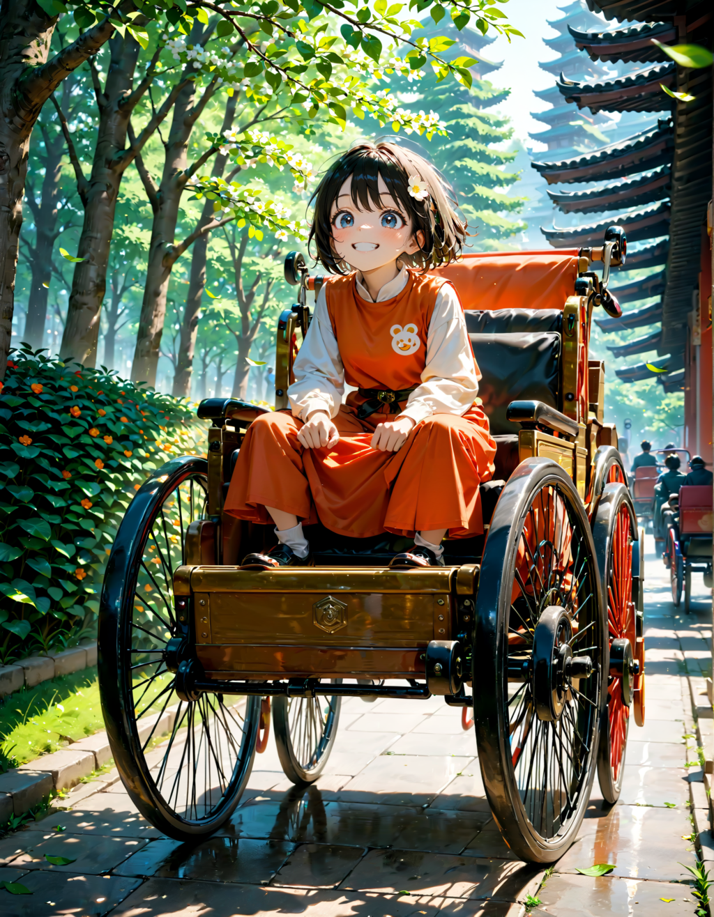 今日は人力車発祥の日（日本橋人力車の日）