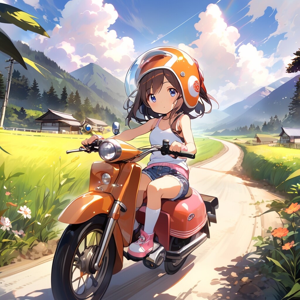 田舎道をトコトコと～