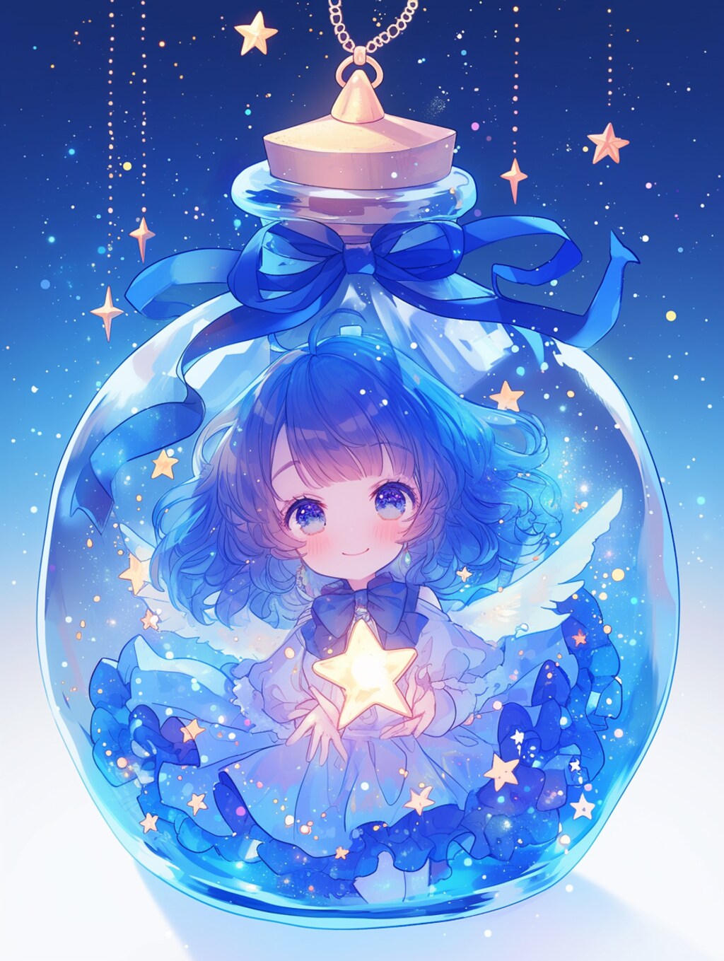 「瓶詰の少女」蒼02