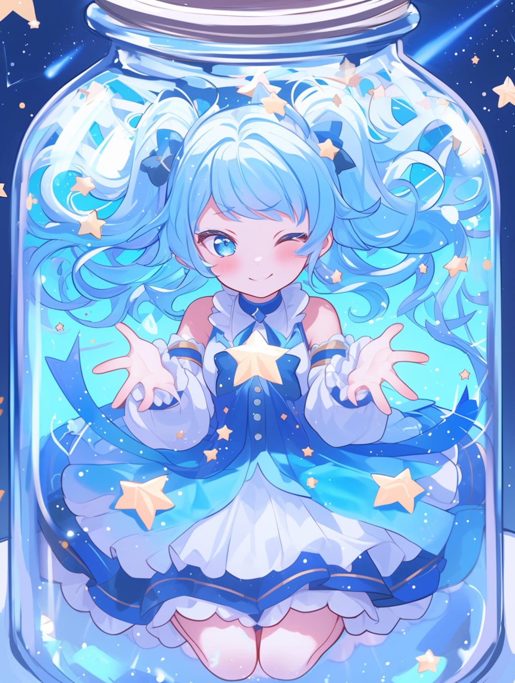 「瓶詰の少女」蒼02