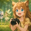 ビール缶妖精の舞とそれを撮る小さな女の子 5枚目