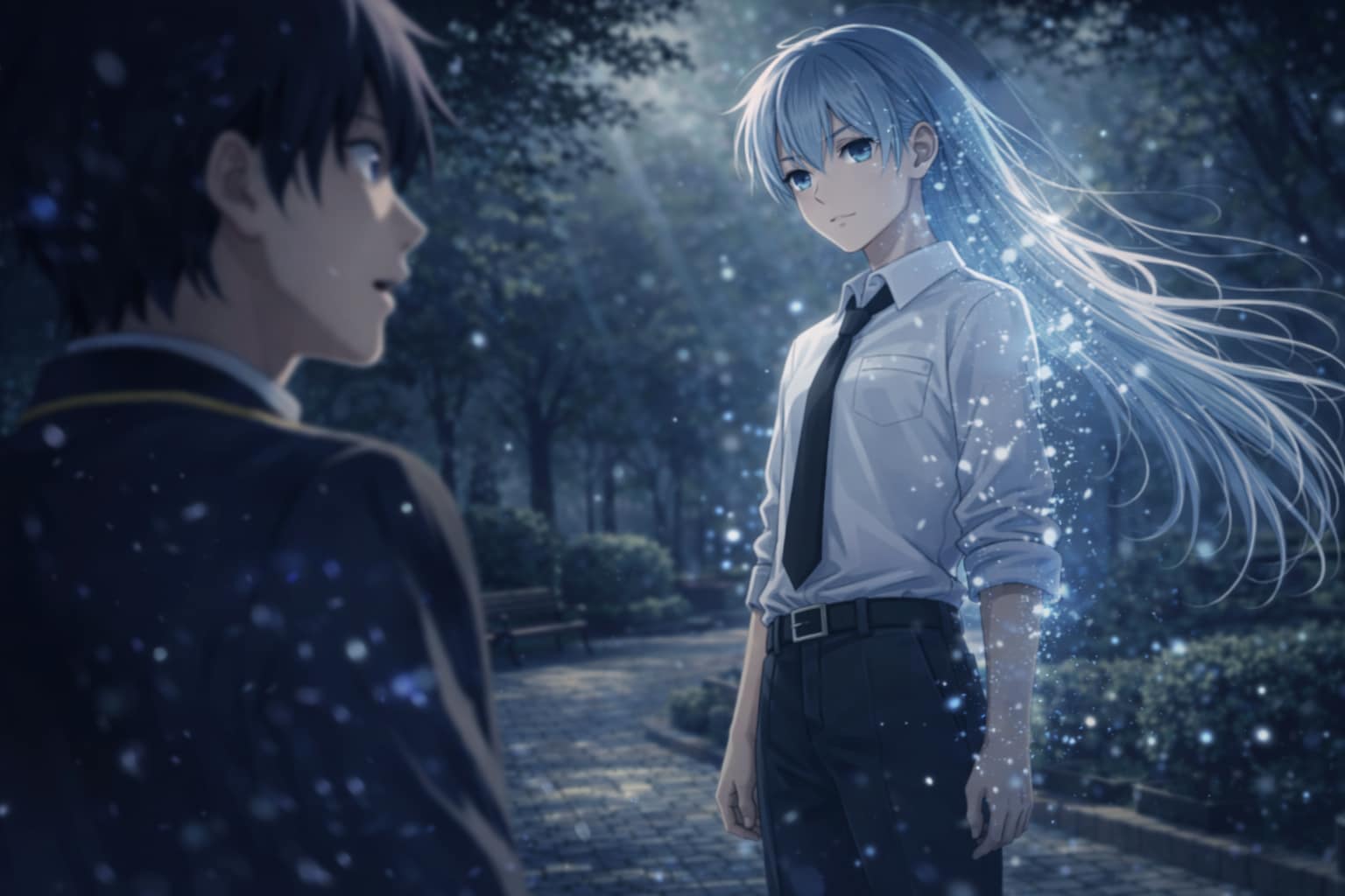 【ソルシエラ】0.1秒前の世界 — 静かに書き換わる存在 | の人気AIイラスト・グラビア