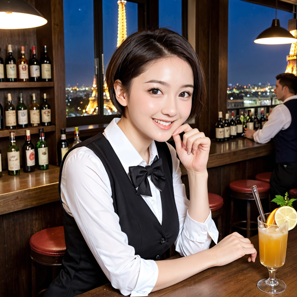 バーテンダー美夏のパリ修行一日目